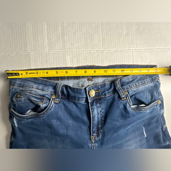 Kut From The Kloth Diana Skinny Jeans Womens 12 Dark Blue Wash Stretch Denim - Picture 4 of 8